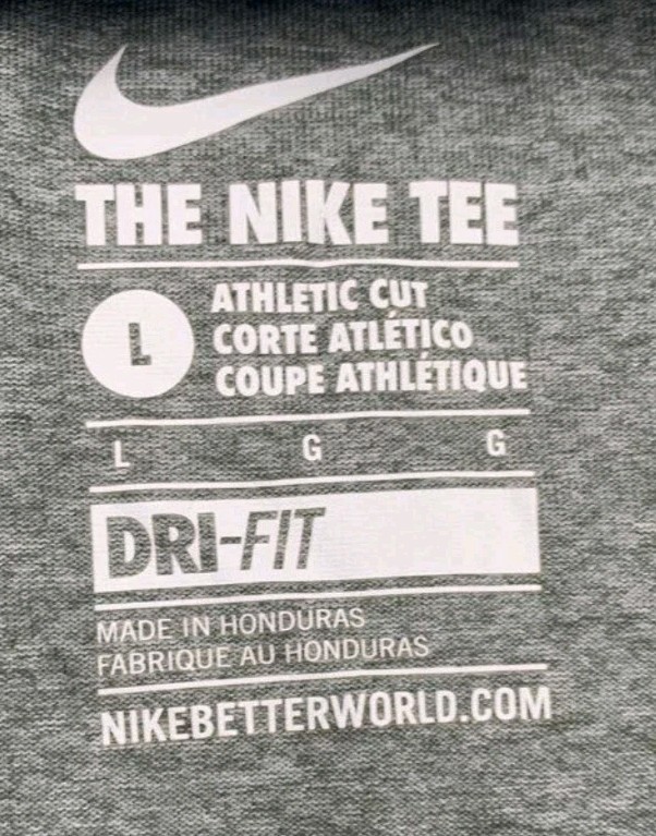 Nike ~ Ken Griffey Jr., Swingman, Center Swoosh ~ Gray & Blue, Raglan Shirt, L gallery