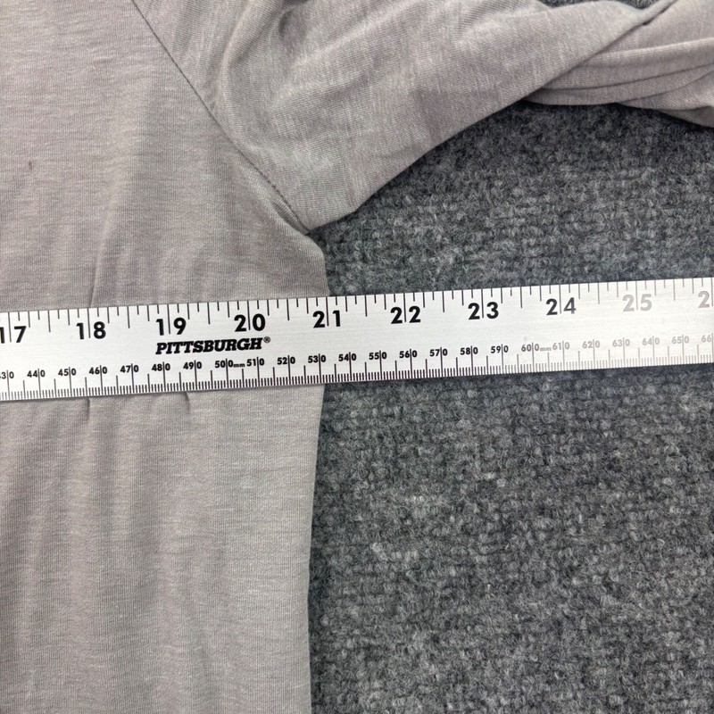 The North Face Quarter Zip Pullover Large Grey Long Sleeve Performance Men's gallery