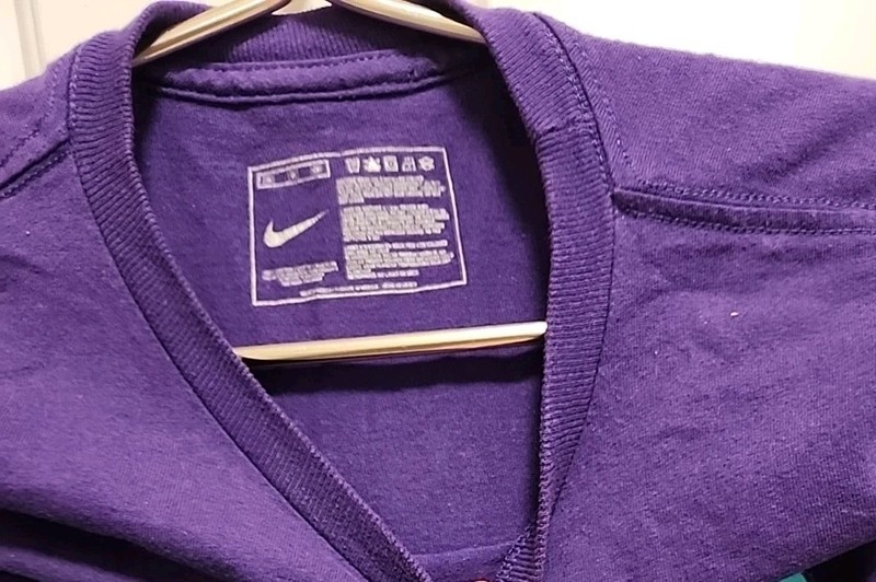 Nike ~ Skilled In Every Position ~ Short Sleeve Shirt ~ Purple ~ Small gallery