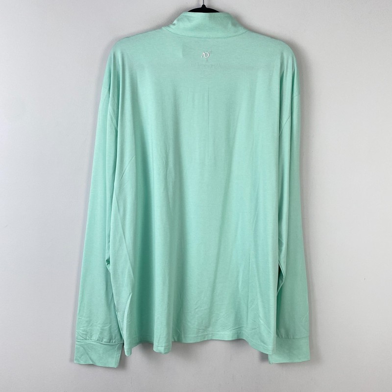 Anderson Ord Golf Hightower 1/4 Zip Pullover Mens XXL Mint Green gallery