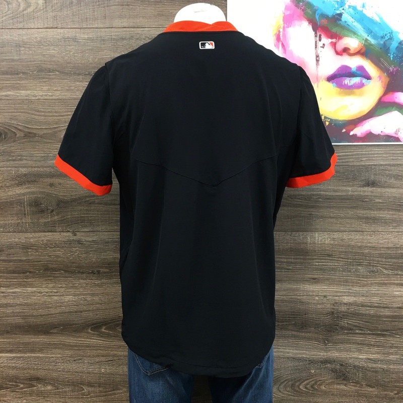 Nike San Francisco Giants MLB Authentic Collection Warm Up Jersey Black Mens L gallery