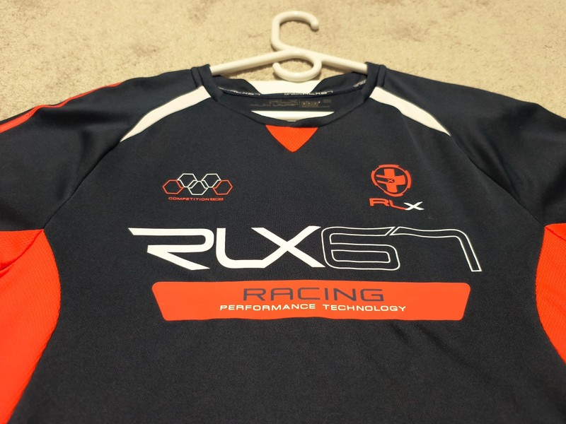 Ralph Lauren RLX Racing Jersey Short Sleeve Pullover Size Medium gallery