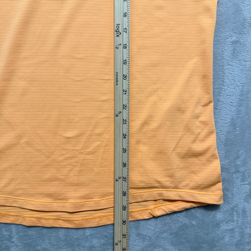 Lululemon Training Tech T Shirt Mens L Creamsicle Pop Metal Vent Running Gym gallery