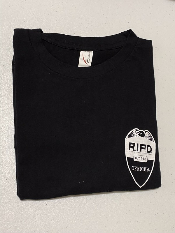 2013 R.I.P.D Movie Ryan Reynolds Jeff Bridges Promo Shirt Black XL gallery