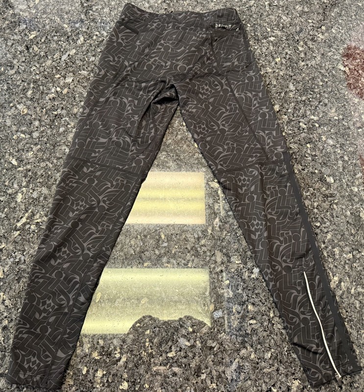 Men's Size Small Nike Power Tech Rostarr Running Tights 808626 060 Anthracite gallery