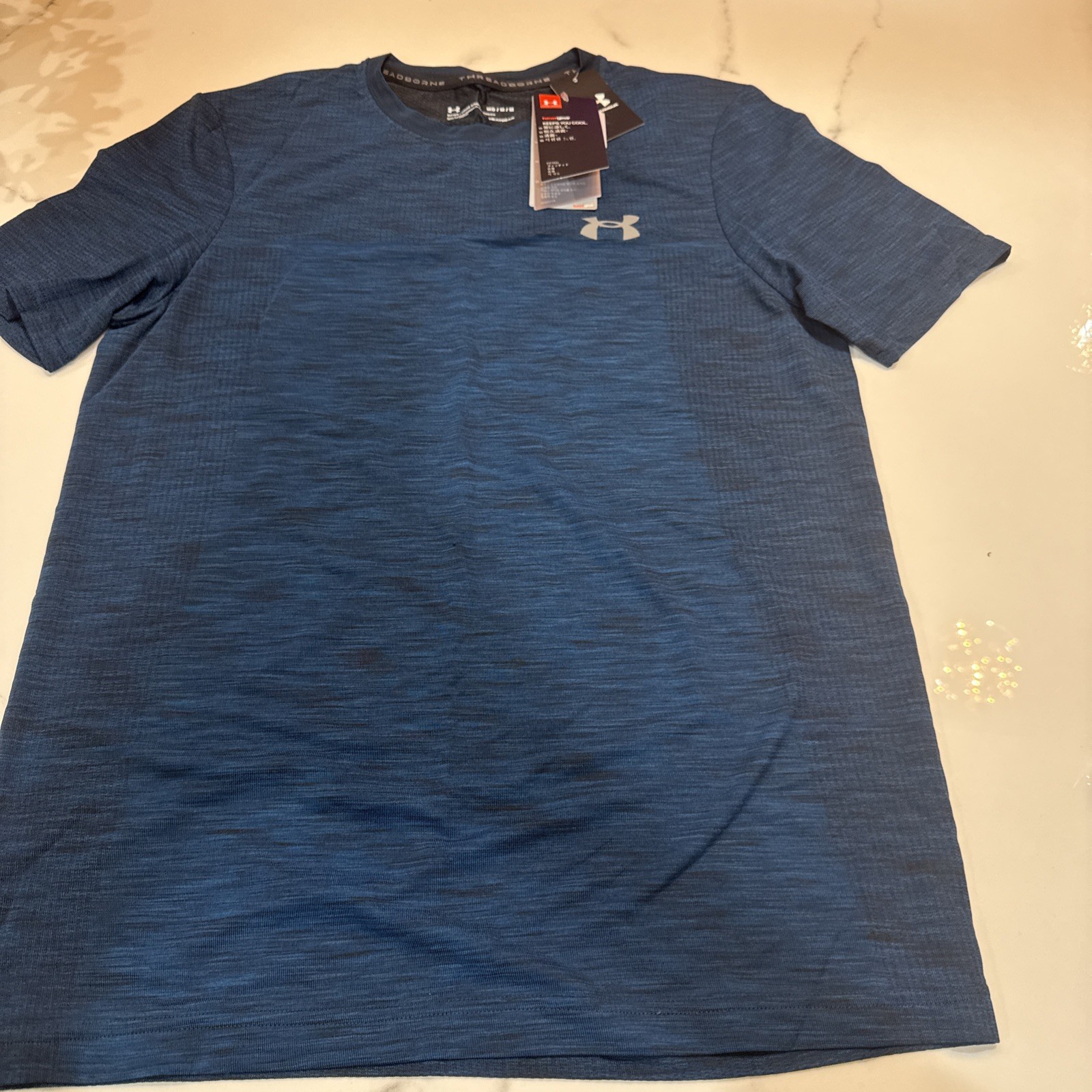 Under Armour Men’s T Shirt Size Medium, Dark Blue. Brand New. gallery