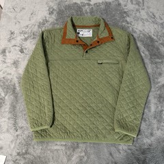 ROCK MONKEY QUILTED PULLOVER GRASS GREEN SHIRT TOP JACKET MEN’S SIZE XS $98 msrp