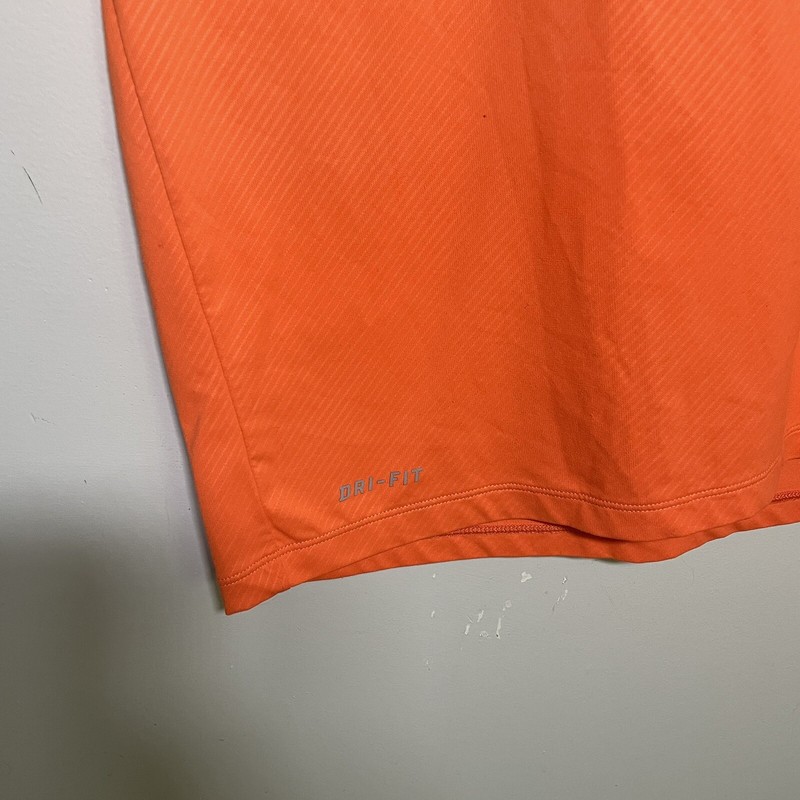 Nike Tiger Woods Collection Performance Dri-fit Polo Short Sleeve Mens XL Orange gallery