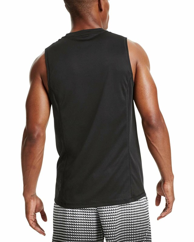 MISSION 'VaporActive Alpha' Training Tank Top Men's M Fitness / Workout Blk NWT! gallery