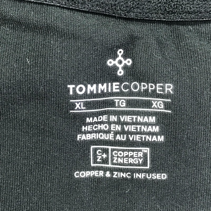 Tommie Copper Shirt Mens XL Black Compression Lower Back Support Znergy Top gallery