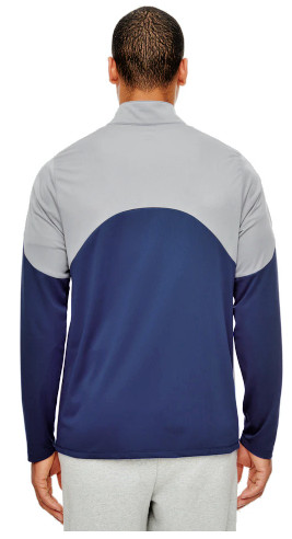 Team 365 Men's Color Block Quarter-Zip Pullover gallery