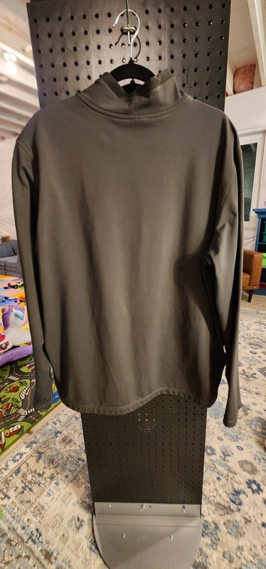 32 Degrees Heat Men’s XL Quarter Zip Pullover Gray Lightweight Baselayer 118 gallery