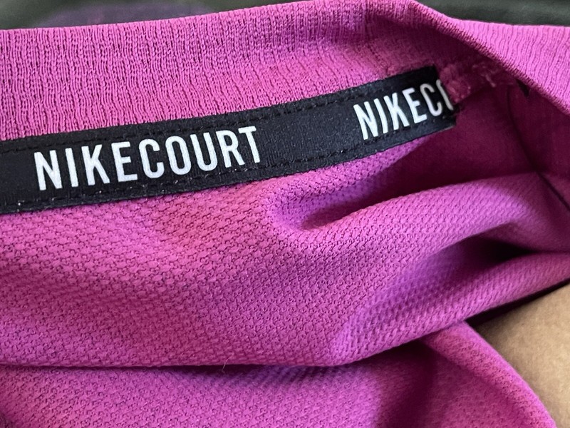 Nike Men’s Sz XL Court Slam Dri-Fit Fuschia Tennis Top T Shirt FQ2018 518 gallery