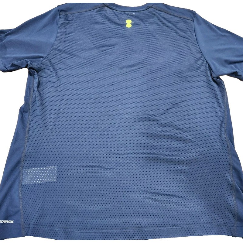 Reebok SpeedWick Mens Shirt Large Short Sleeves Front Graphic Logo Performance gallery