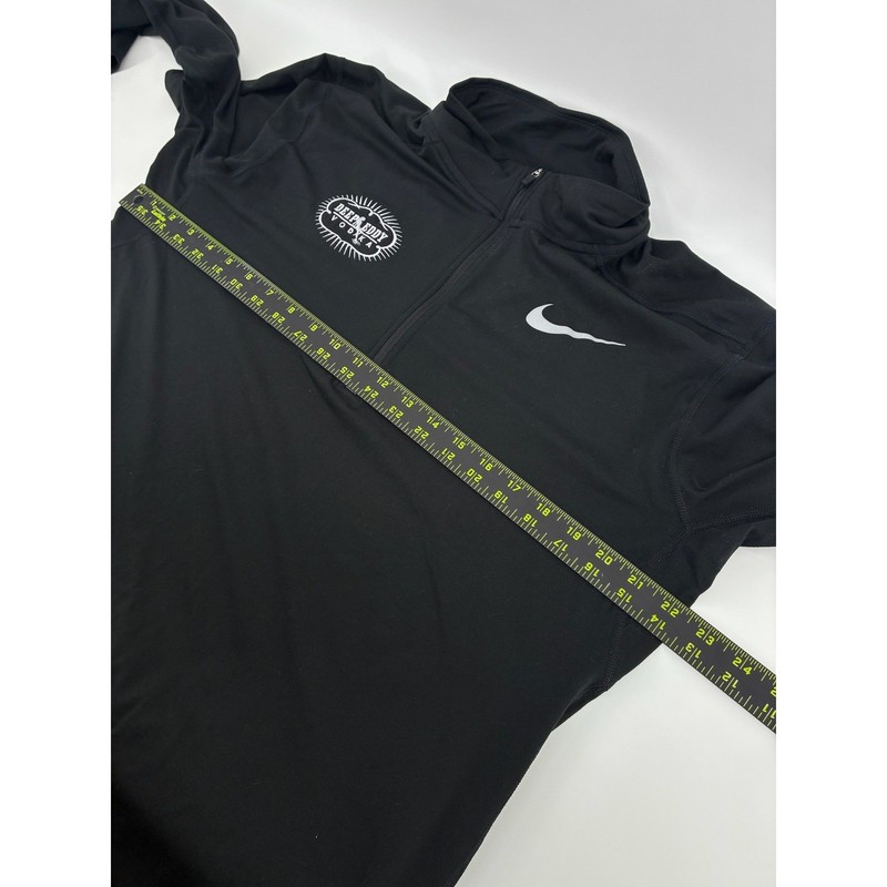 Nike Running Dri-FIT Deep Eddy Vodka Quarter Zip Pullover Black Mens Large gallery