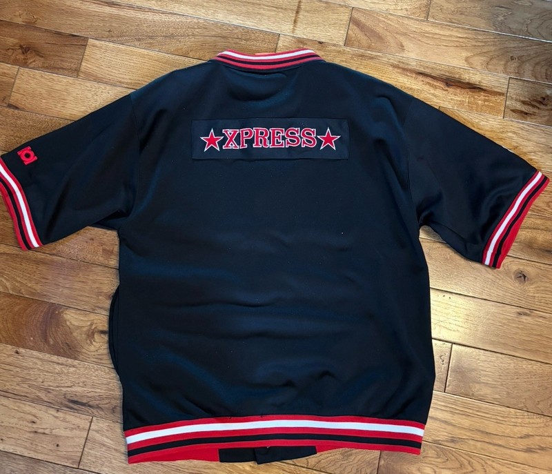 Brooklyn Xpress Baseball/Bask Jersey Black 1970 Front L 14-16 Hip Hop Men's Med? gallery