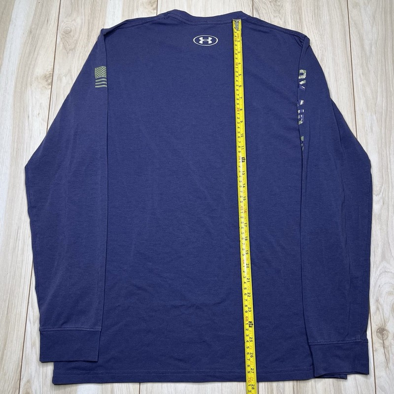 Under Armour Project Rock Veterans Day United Long Sleeve Shirt Mens Medium gallery
