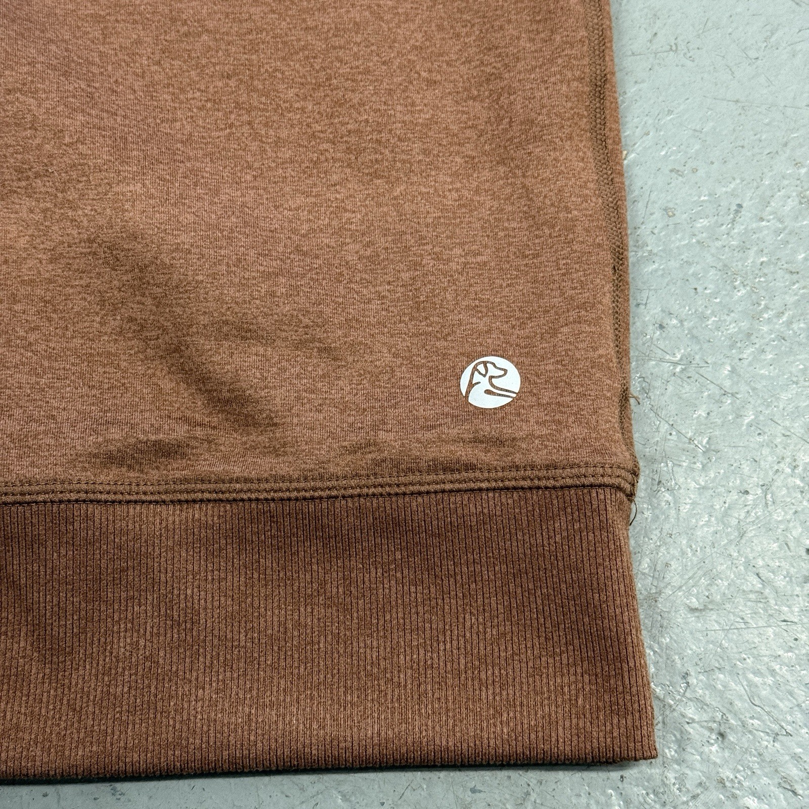 Rhoback Pace Performance Crewneck Men’s XL Brown gallery