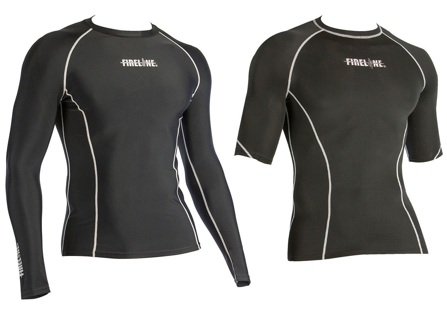 Kids Mens Compression Top Short or Long Sleeve skins + FREE Black Football Socks gallery