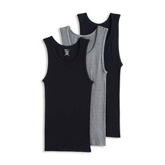 Jockey Essentials Men’s Stay Cool Durable Cotton Tank Top Shirts 3-Pack: S-3XL