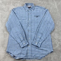 Vineyard Vines Shirt Mens Medium Harbor Fishing Performance Outdoors Camping GUC