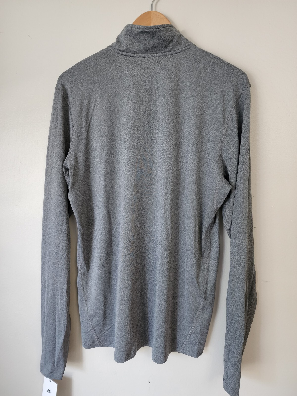 Nike Dri-Fit Long Sleeve 1/4 Zip Size 2XLarge Pullover Grey Shirt 926270 063 Nwt gallery