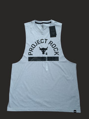 Under Armour Project Rock Payoff Men’s Sz L Graphic Sleeveless Tank Top Shirt