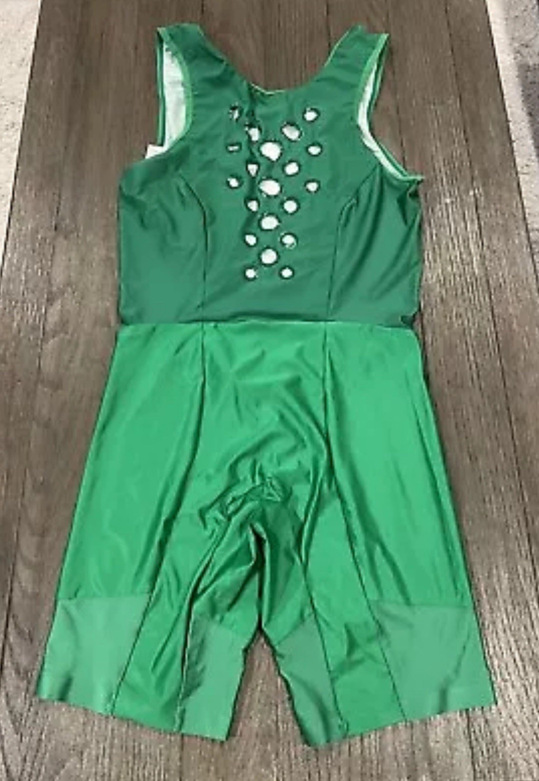 Men's Nike Pro Elite Oregon Ducks Track Unitard Speedsuit Green Large gallery