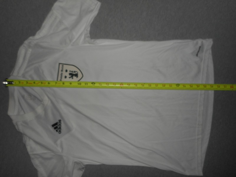 Adidas Climacool Soccer Practice Jersey - Westside United Patch - White - Medium gallery