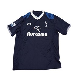 Under Armour Tottenham Hotspur Jersey Men XL Blu Aurasma EPL 2012 Soccer Barclay