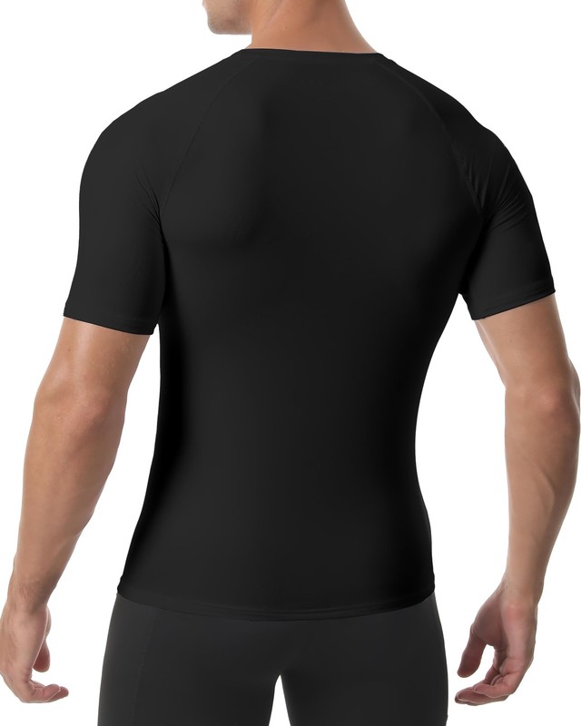 Compression Shirt Men Short Sleeve, Cool Dry Base Layer Athletic Undershirts .. gallery