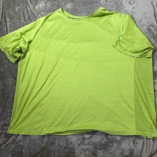 Tommy Bahama Island Zone Short Sleeve Shirt Lime Green Heathered Mens 3XLB Tee gallery