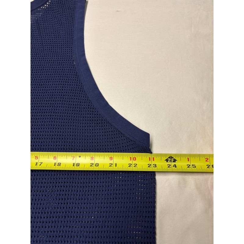 Todd Snyder Tank Top Mens XXL navy blue Luxe Micro Mesh Knit Sleeveless Pullover gallery
