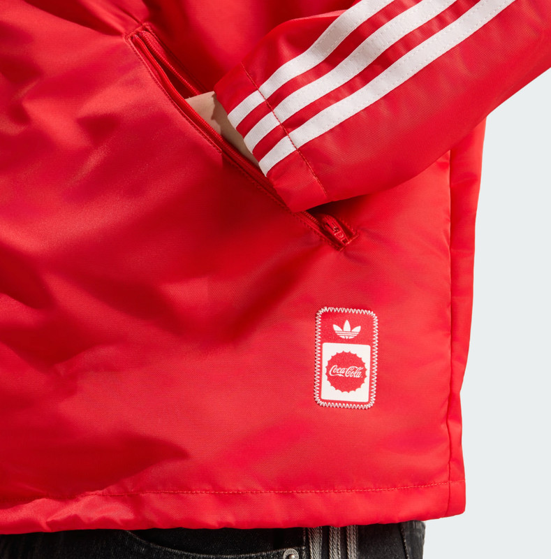 adidas x Coca-Cola Classic Sports Nylon Parka Men's Lifestyle Top AsiaFit KY2105 gallery