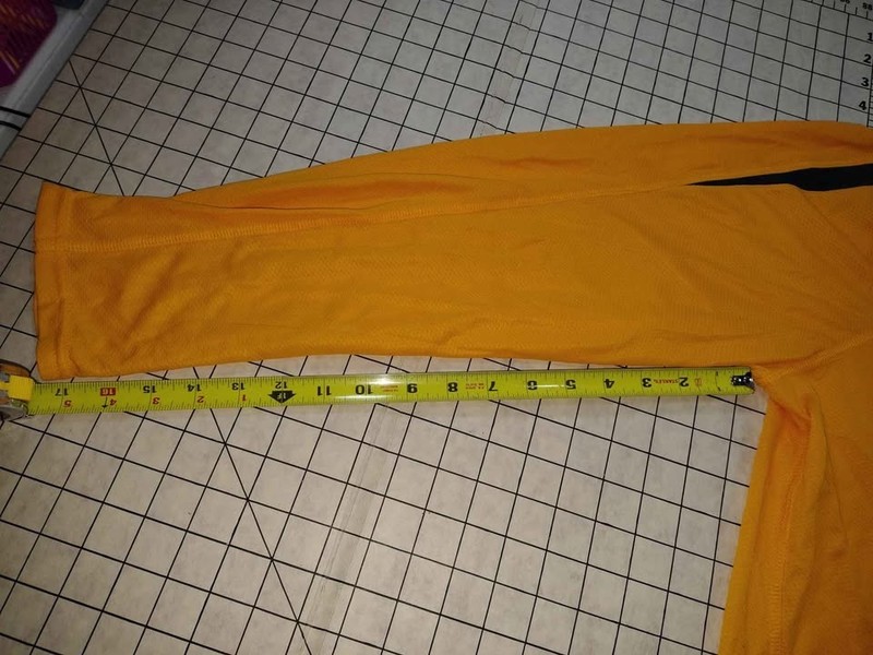 Men's Yellow Starter Dri-Star Long Sleeve Athletic Shirt Size XL gallery