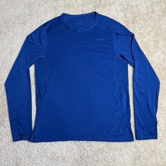 Patagonia Capilene Shirt Mens Large Blue Long Sleeve Lightweight Base Layer