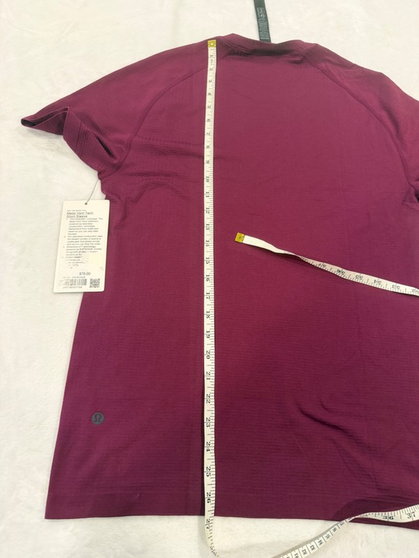 Lululemon Metal Vent Tech Short Sleeve Shirt CHLR/CHLR Men’s Small S Purple gallery