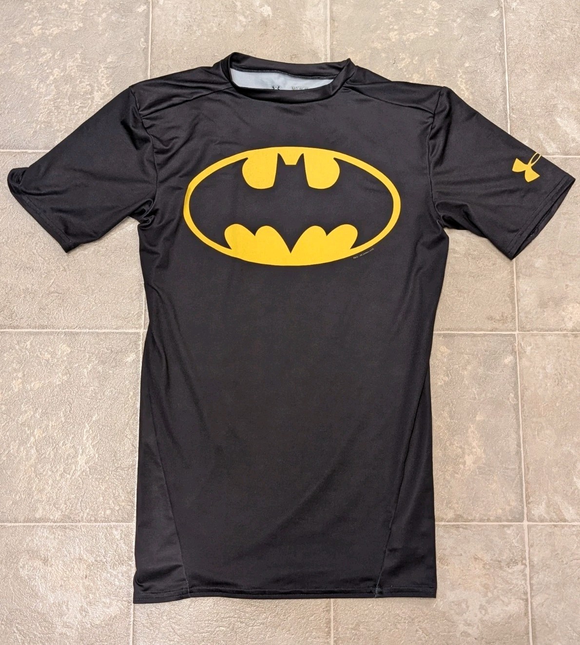 Under Armour Batman Alter Ego Compression Shirt Mens Medium Black DC Comics gallery