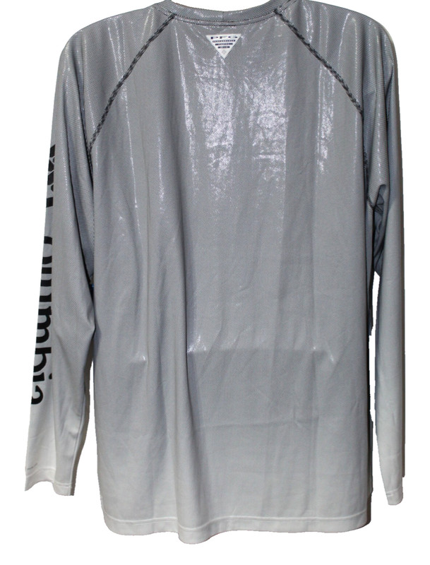 NWT Men's Columbia Solar Shade Printed LS Ombre Shirt - $70 MSRP - Size XL gallery