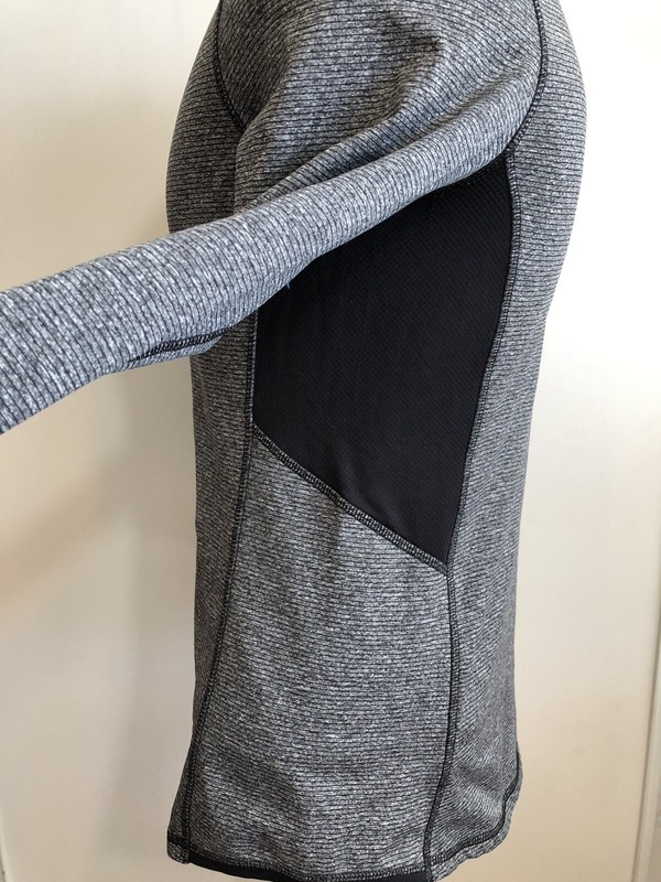 Tech Gear Elements Series Mens Large Grey Black Textured Longsleeve Top Stretch gallery