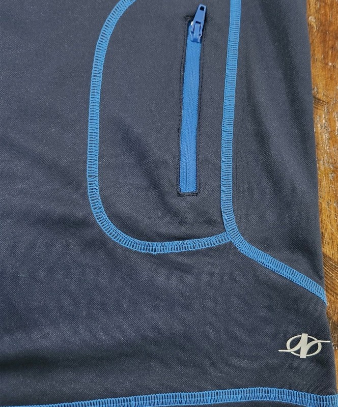 Nordic Track NT-DRI Mens Shirt Pullover Shirt Short Sleeves Blue Activewear NWT gallery