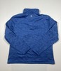 Ocean & Coast Pullover Mens Large Blue 1/4 Zip Stretch Performance Heathered gallery