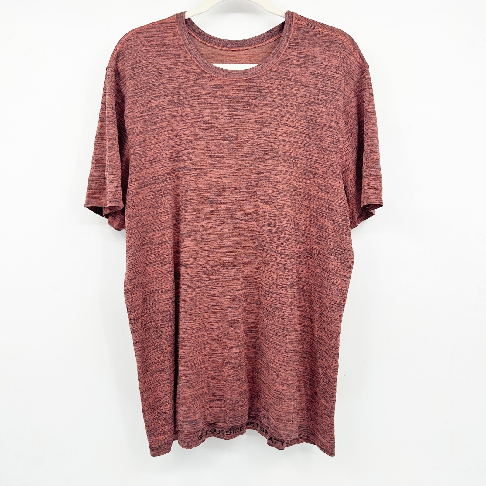 Lululemon Mens Metal Vent Tech Surge Short Sleeve Active Running Shirt Size XL gallery