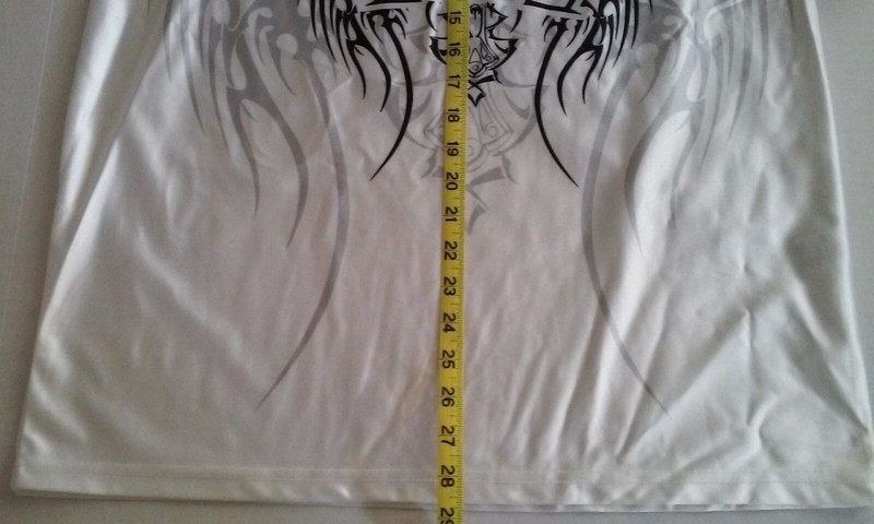 MMA ELITE WHITE TANK TOP MEDIUM MIXED MARTIAL ARTS MUSCLE GRAPHICS SHIRT Y2K gallery