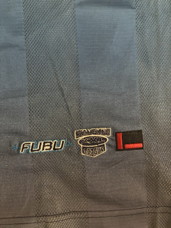 Vintage FUBU All Stars Football Jersey Streetwear 90s Y2K 05 XXL Rare Colorway gallery