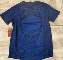 Medium Fila Provent Mesh Panels T-Shirt Fitted Blue Twisted 2017 Performance Tee