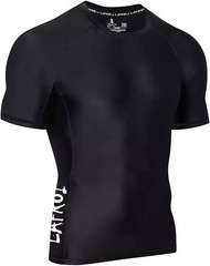 Men’s Short Sleeve UPF 50+ Base layer Skins Compression Rash Guard XL