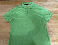 Nike Dri-FIT ADV TW Tiger Woods Golf Polo Shirt DH0919-377 Floral Size XL