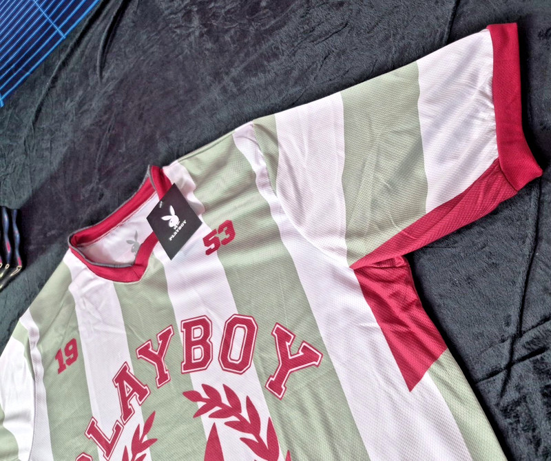 NEW - PLAYBOY ATHLETIC DEPT. 53 SOCCER JERSEY LARGE - NWT gallery