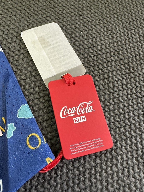 Kith x Coca Cola x Mitchell & Ness Hawaii Map Jersey Size XL Blue gallery